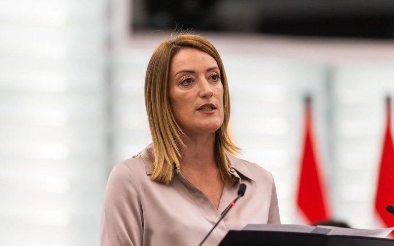 Roberta Metsola: “Europa più forte per la pace a Gaza”