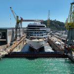 Fincantieri vara ad Ancona la nave da crociera Viking Mira