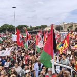 Sciopero nazionale, piazze piene per la Palestina in Italia