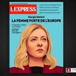 Giorgia Meloni protagonista sulla copertina di L'Express
