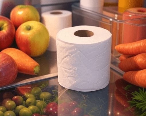 Carta igienica in frigo: il trucco salva freschezza