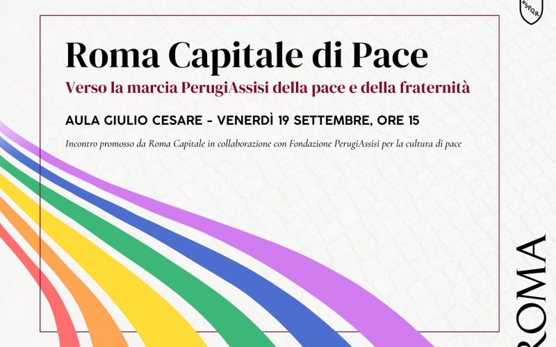 Roma ospita incontro sulla pace in Campidoglio