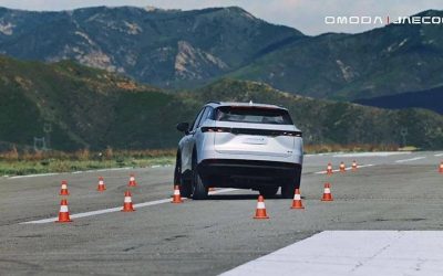 Omoda 7 supera test dell’alce a 78 km/h con controllo