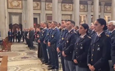 San Michele, Polizia in festa: Placido e Berri onorati