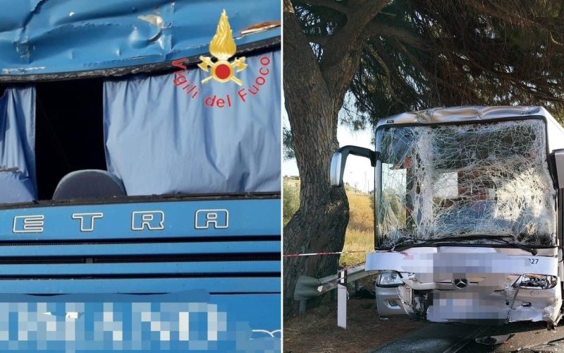 Scontro tra autobus a Catanzaro: circa 100 feriti lievi