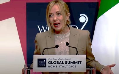 Meloni al Global Summit: turismo, orgoglio e volano economico