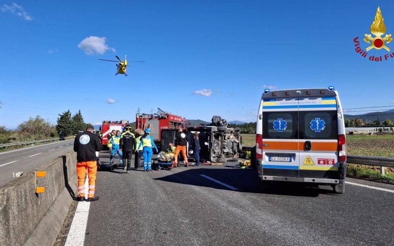 Tragico incidente sull’Aurelia a Grosseto: tre morti