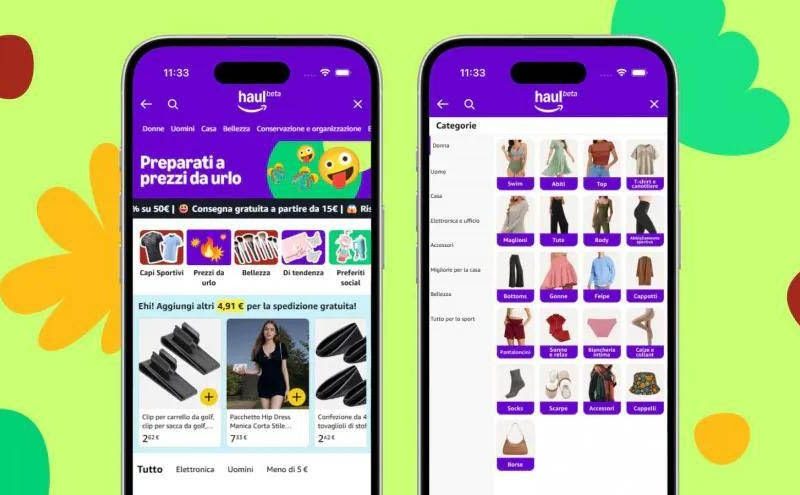 Amazon Haul sfida Temu con sconti e shopping semplificato