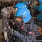 Italia-Israele, tensione a Udine dopo corteo pro Pal: polizia usa idranti e lancia lacrimogeni