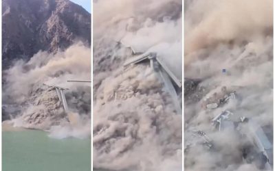 Cina, crolla ponte inaugurato da pochi mesi nel Sichuan