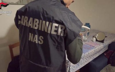 NAS Catania chiude centro estetico abusivo in casa