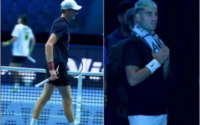 Jannik Sinner incanta Torino, Alcaraz lo guarda ammirato